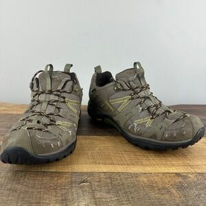 Merrell Siren Sport Hiking Shoes Gore Tex J16000 Vibram Brindle Womens Sz 10‎
